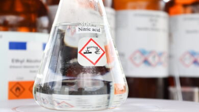 Axit nitric (HNO3): Cấu tạo phân tử, tính chất, cách điều chế và ứng dụng