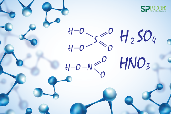 Cách viết công thức cấu tạo của H2S04, HN03 theo quy tắc bát tử