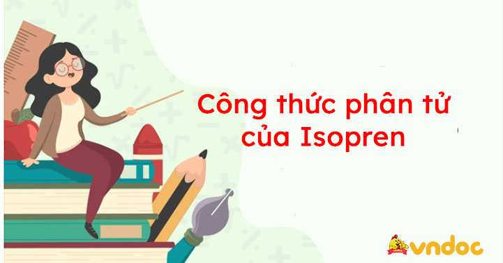 Công thức phân tử của Isopren