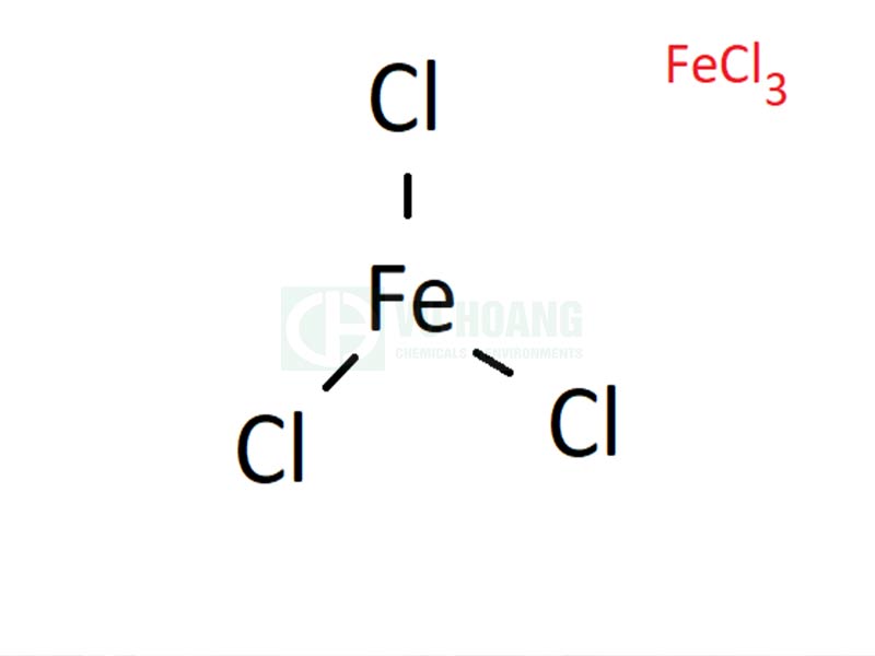 công thức phân tử của sắt 3 clorua là
